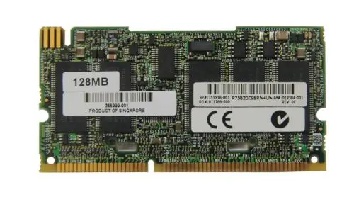 011786-000 HP 128MB Battery Backed Write Cache (BBWC) Enabler Memory for Smart Array 641/642 Control