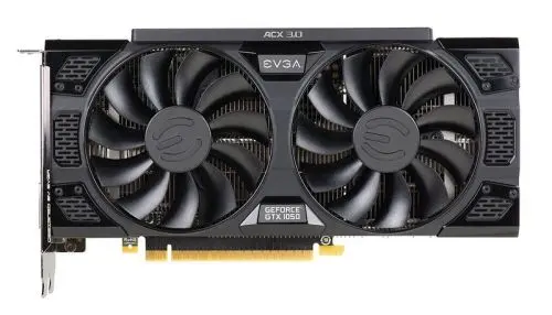 02G-P4-6154-KR EVGA GeForce GTX 1050 2GB 128-Bit GDDR5 DVI-D / DisplayPort / HDMI PCI Express 3.0 Video Graphics Card