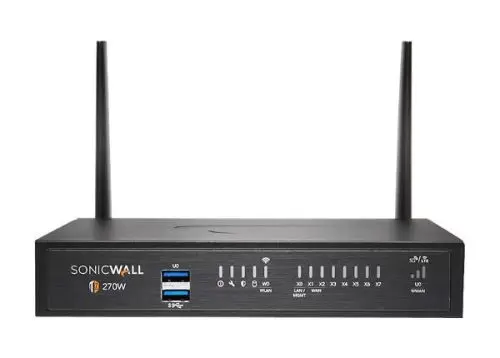02-SSC-2823 SonicWall TZ270W Wireless Network Security Appliance