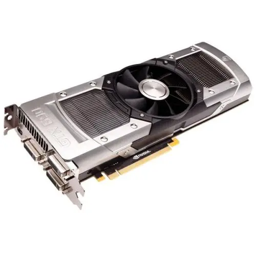 04GP42690KR EVGA GeForce GTX 690 4GB 512-Bit DDR5 PCI Express 3.0 x16 3x DVI/ Mini DisplayPort/ HDCP Ready/ SLI Sup-Port Video Graphics Ca