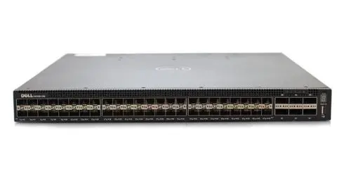 04JJR Dell PowerSwitch S4000 Series S4048-ON 48 x SFP+ Ports 10GBase-X + 6 x QSFP+ Ports Layer 3 Managed 1U Rack-mountable Gigabit Ethernet Network Switch