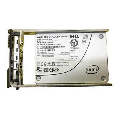 09F3GY Dell 800GB Multi-Level Cell SATA 6Gb/s Mixed Use 2.5-Inch Solid State Drive for Servers
