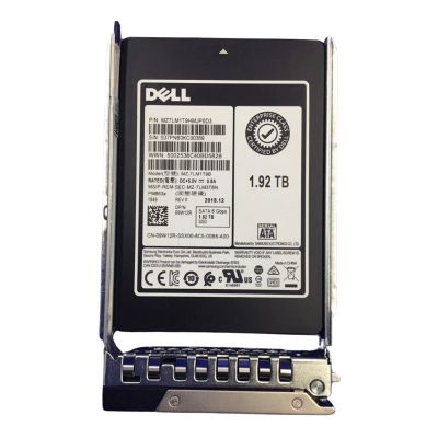 09W12R Dell 1.92TB Multi-Level Cell SATA 6Gb/s Hot-Pluggable Read Intensive 2.5-Inch Solid State Drive with Tray for PowerEdge and PowerVault Servers