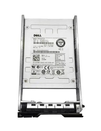 0CV6W8 Dell 200GB Multi-Level Cell SAS 12Gb/s Hot-Pluggable 2.5-Inch Solid State Drive for PowerEdge Servers
