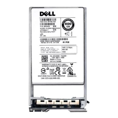 0CW988 Dell 800GB SAS 12Gb/s Hot-Pluggable Write Intensive 2.5-Inch Solid State Drive for PowerEdge and PowerVault Servers