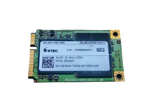 0D154H Dell 8GB Mini PCI Express 1.8-Inch Solid State Drive for Inspiron Mini / Vostro Laptops