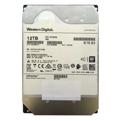 0F29540 WD Ultrastar 12TB 7200RPM SAS 12Gb/s 512e 3.5-Inch Hard Drive