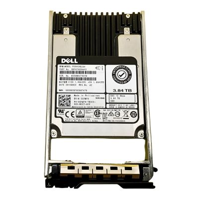 0GYMY9 Dell 3.84TB Multi-Level Cell SAS 12Gb/s Hot-Pluggable Mixed Use 2.5-Inch Solid State Drive with 3.5-Inch Hybrid Carrier for PowerEdge and PowerVault Servers