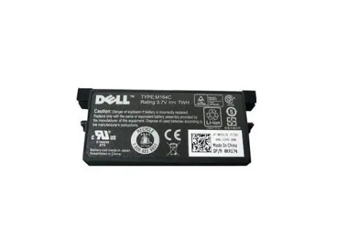 0M164C Dell Battery 3.7V 7Wh Perc 5/E 6/E RAID Controllers