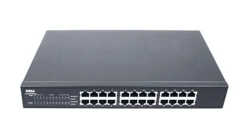 0M4575 Dell PowerConnect 2224 24 x Ports 10/100Base-X 1U Rack-mountable Fast Ethernet Network Switch