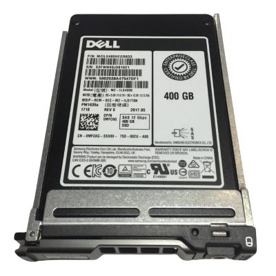 0MFC6G Dell 400GB Triple-Level Cell SAS 12Gb/s Hot-Pluggable Mixed Use 2.5-Inch Solid State Drive with Tray for PowerEdge Servers