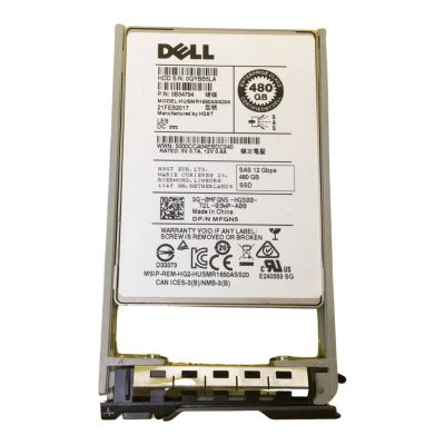 0MFGN5 Dell 480GB SAS 12Gb/s 2.5-Inch Solid State Drive 