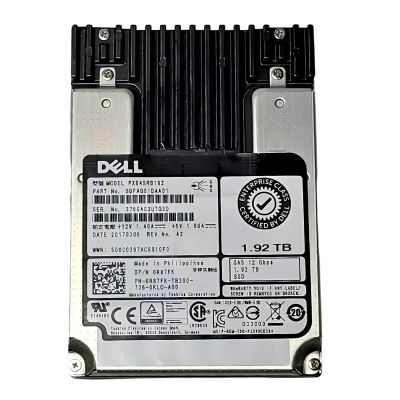 0R87FK Dell 1.92TB Multi-Level Cell SAS 12Gb/s Hot-Pluggable Read Intensive 2.5-Inch Solid State Drive