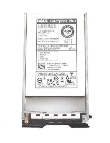 0W6460 Dell 400GB Single-Level Cell SAS 6Gb/s Hot-Pluggable Mixed Use 2.5-Inch Solid State Drive for PowerEdge Servers