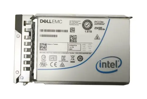 0XDT71 Dell 1.6TB Multi-Level Cell PCI Express 3.0 x4 NVMe Hot-Swappable 2.5-Inch Solid State Drive
