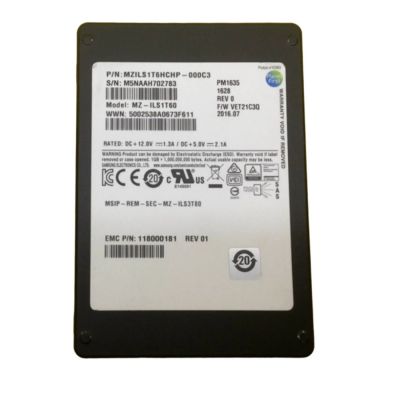 118000181 EMC 1.6TB 12Gb/s SAS 2.5-inch Solid State Drive