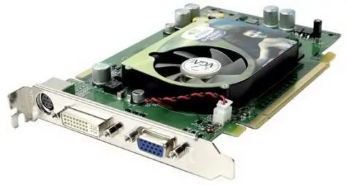 128-P2-N368-TX EVGA GeForce 6600GT 128MB 128-Bit GDDR3 DVI/ D-Sub/ HDTV/ S-Video Out/ SLI PCI Express x16 Video Graphics Card