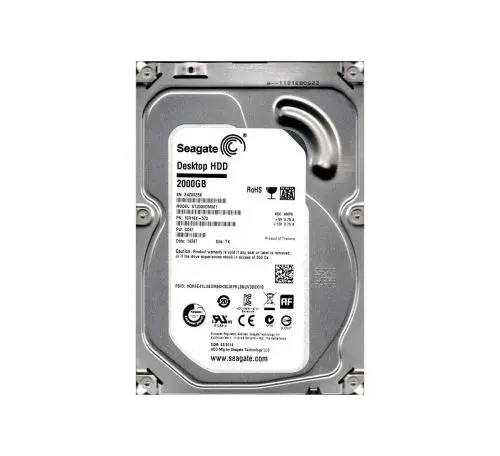 1ER164-570 Seagate Barracuda 2TB 7200RPM SATA 6Gb/s NCQ 64MB Cache (RoHS) 3.5-Inch Hard Drive