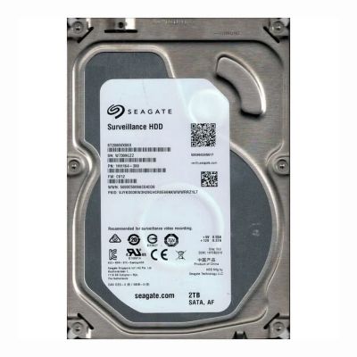 1HH164-300 Seagate Surveillance HDD 2TB 5900RPM SATA 6Gb/s 64MB Cache 3.5-Inch Hard Drive