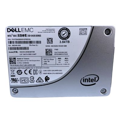 1RHK2 Dell 3.84TB Triple-Level Cell SATA 6Gb/s Hot-Pluggable Read Intensive (512e) 2.5-Inch Solid State Drive with Tray for PowerEdge and PowerVault Servers