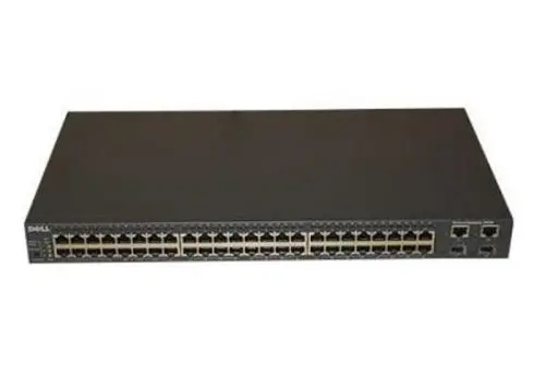 1T144 Dell PowerConnect 3048 48 x Ports 10/100Base-TX + 2 x 10/100/1000Base-T + 2 x SFP Ports Layer 3 Managed 1U Rack-mountable Fast Ethernet Network Switch