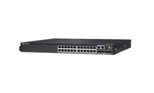 210-ASPJ Dell PowerSwitch N2200-ON Series N2224X-ON 24 x RJ-45 Ports 2.5GBase-T + 4 x SFP28 Ports + 2 x QSFP+ Ports Layer 3 Managed 1U Rack-Mountable Gigabit Ethernet Network Switch