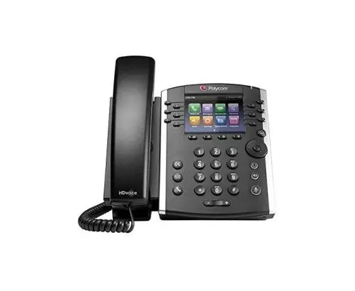 2200-48400-025 Polycom VVX 401 12-Line with HD Voice Desktop Phone 