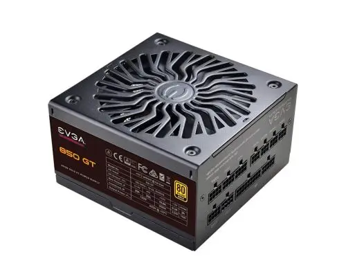 220-GT-0850-Y1 EVGA SuperNOVA GT 850-Watts 120-230V AC 80-Plus Gold Power Supply