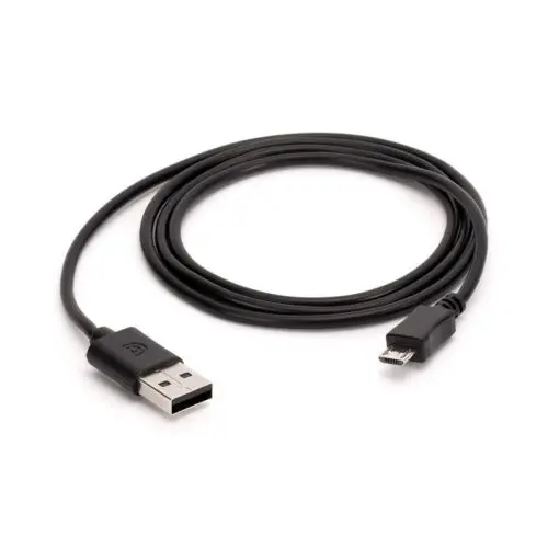 25-124330-01R Zebra Micro USB sync cable USB cable Black