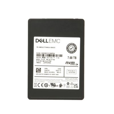 30FX3 Dell 7.68TB PCIe Gen 4.0 x4 NVMe TLC Read Intensive 2.5-inch Solid State Drive