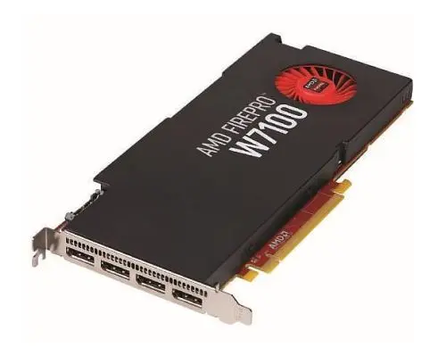 31004-54-40A AMD  FirePro W7100 8GB 256-Bit GDDR5 4 X DisplayPort PCI Express 3.0 x16 Video Graphics Card