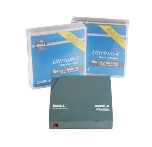 341-4642 Dell 800GB / 1600GB LTO Ultrium 4 Tape Media (10-Pack) for PowerVault LTO4 120