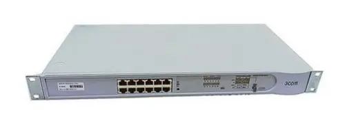 3C16464 3Com SuperStack II 12 x RJ-45 Ports 10/100Base-TX Layer 2 Managed Rack-mountable Fast Ethernet Network Switch