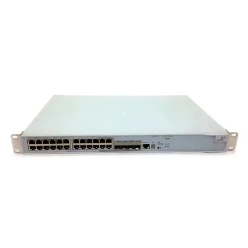 3CR17661-91 3Com 4200G 24 x RJ-45 Ports 10/100/1000Base-T + 4 x Dual Personality RJ-45/SFP Ports Layer 3 Managed 1U Rack-mountable Gigabit Ethernet Network Switch