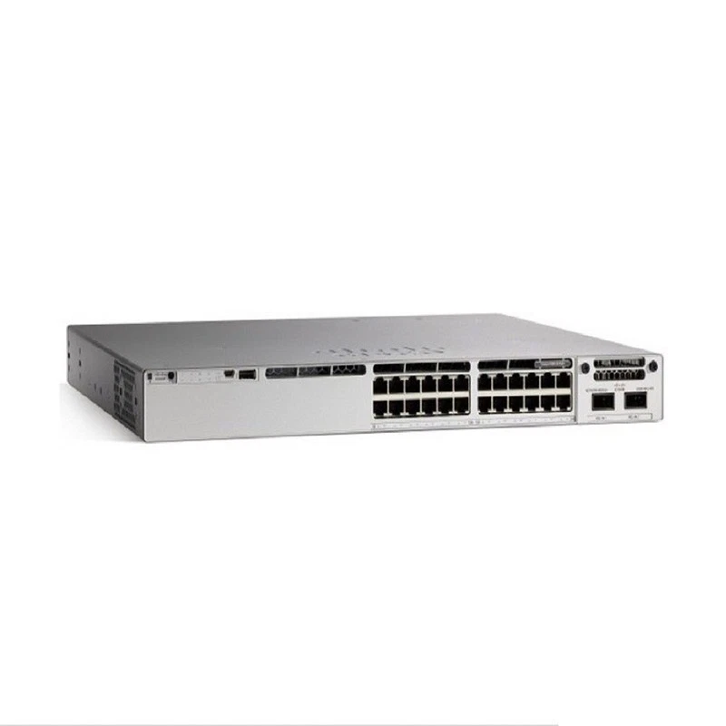 C9200-24P-E Cisco Catalyst 9200 Series 9200-24P 24 x Ports PoE+ 10/100/1000Base-T Layer 3 Managed Rack-mountable Gigabit Ethernet Network Switch
