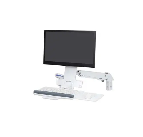 45-266-216 Ergotron StyleView Sit-Stand Combo Arm (white)