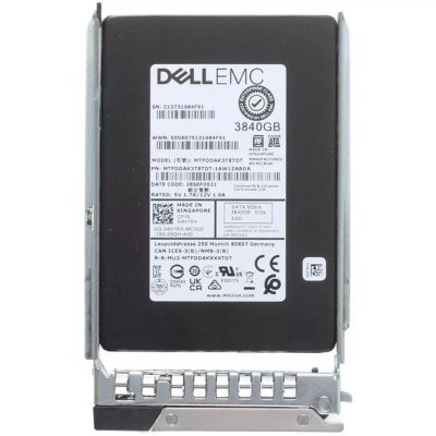 4H1RX Dell 3.84TB Triple-Level Cell SATA 6Gb/s Read Intensive 2.5-Inch Solid State Drive