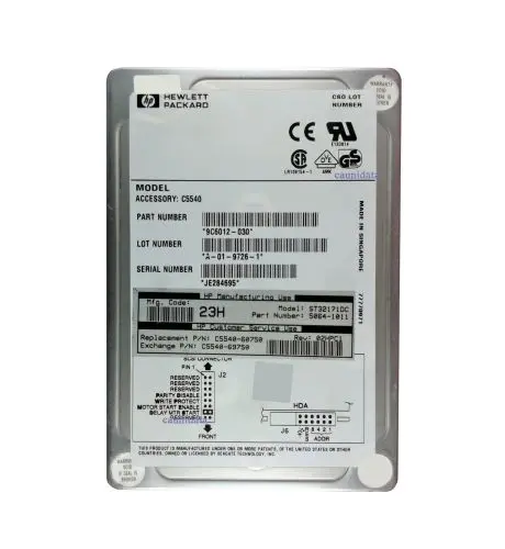 5064-1011 HP 2.1GB SCSI Hot-Swappable 3.5-Inch Hard Drive