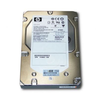 516832-006 HP 600GB 15000RPM SAS 6Gb/s Dual Port Hot-Swappable 3.5-inch Hard Drive