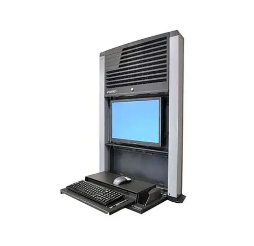 60-610-060 Ergotron StyleView Sit-Stand Enclosure Wall-mounted CPU holder Black, Charcoal