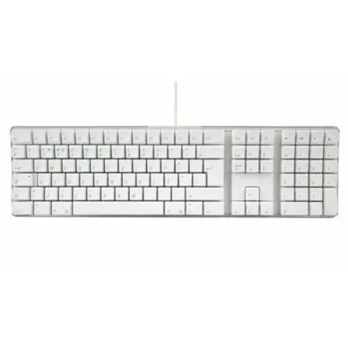 661-2940 Apple 108-Keys USB White Pro Keyboard