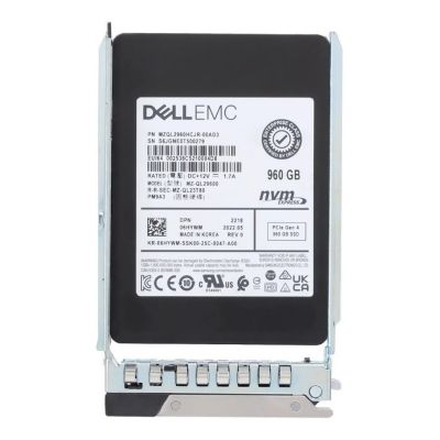 6HYWM Dell 960GB PCIe Gen4 NVMe TLC 2.5-inch Solid State Drive