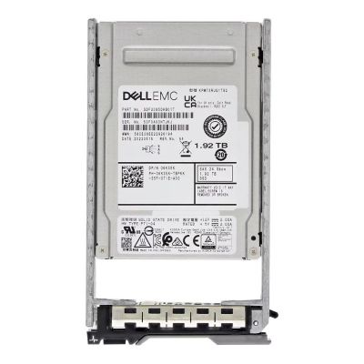 6K35K Dell 1.92TB SAS 24Gb/s Read Intensive 2.5-Inch Solid State Drive with Tray for PowerEdge
