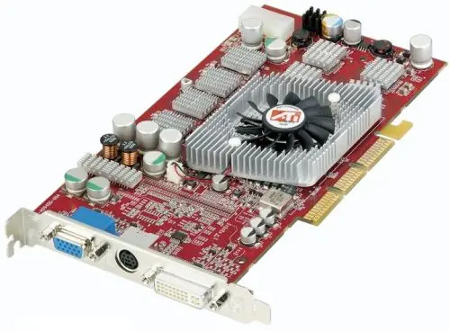 6T996 Dell Radeon 9800 Pro 128MB DDR 256-Bit AGP 8x Video Graphics Card