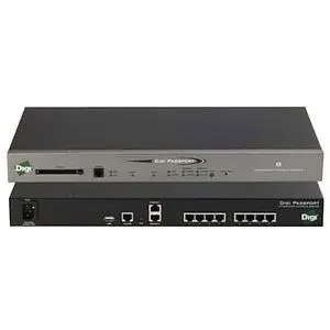 70002267 Digi International 4 x Ports RJ-45/RS-232 + 2 x Ports 10/100Base-T Rack-Mountable Integrated Console Server