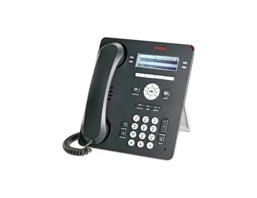 700500205 Avaya 9408 Digital Deskphone IP phone Charcoal 2 lines LCD