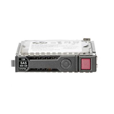 870794-001 HP 600GB 15000RPM SAS 12Gb/s Hot-Pluggable 512n 3.5-Inch Enterprise Digitally Signed Hard Drive for ProLiant Servers