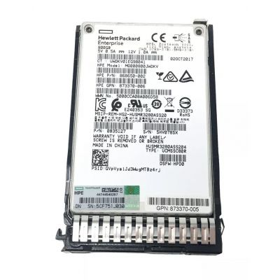 873370-006 HP 800GB Multi-Level Cell SAS 12Gb/s 2.5-Inch Solid State Drive