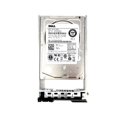 8C2JN Dell 300GB 15000RPM SAS 6Gb/s Hot-Pluggable 2.5-Inch Hard Drive with Tray for PowerEdge Server & PowerVault Storage Array