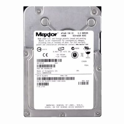 8K147J0 Maxtor Atlas 15000RPM II 146GB 15000RPM Ultra320 80-Pin SCSI 8MB Cache 3.5-inch Internal Hard Drive